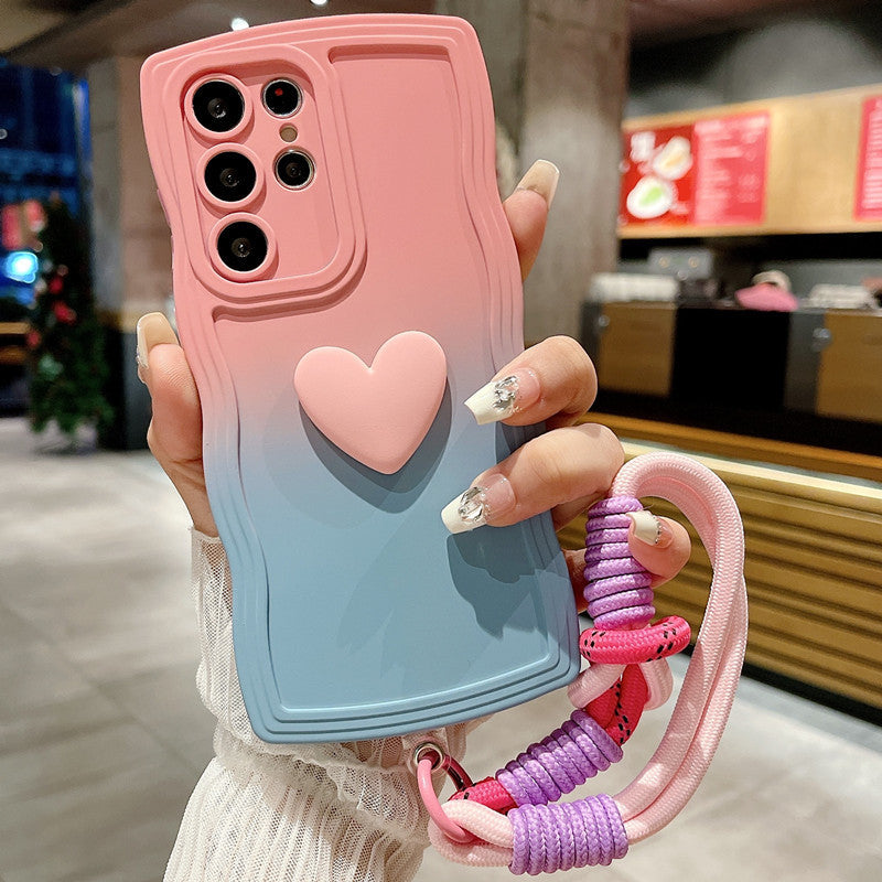 Case with lanyard for Samsung S SERIES