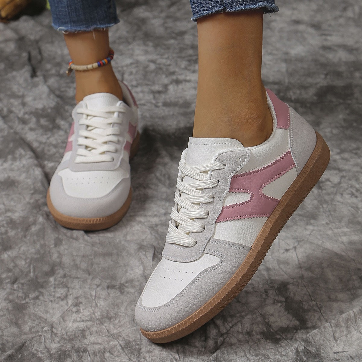 Retro Color Training Shoes Sneaker