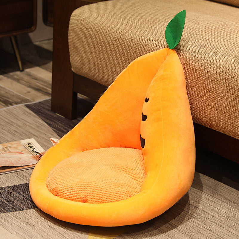 Multifunction Plush Fruit Soft Stuffed Pillow Home Office Decor Chair Seat Cushion