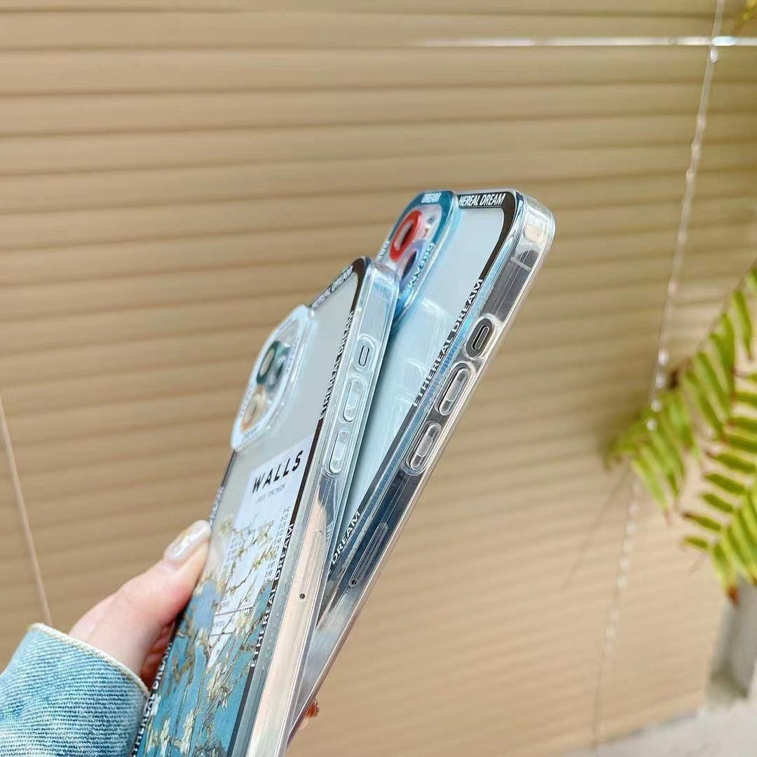 Creative Oil Painting Silicone Phone Case