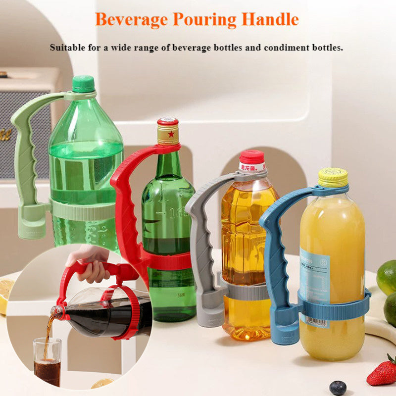Adjustable Pouring Handle Organizer Multi-Use Oil Bottle Handle Holder