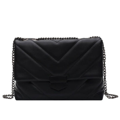 Embroidery Thread Small PU Leather Crossbody Bags