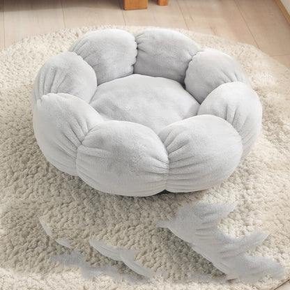Pet Bed Mat Blanket Flower Shaped