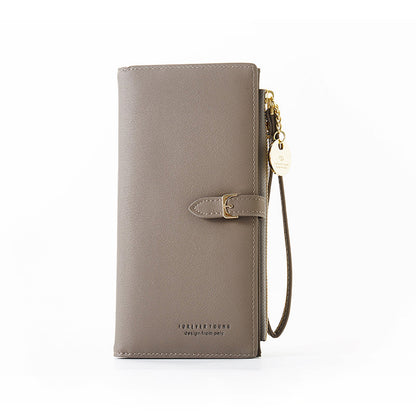Wallet Ladies Small and Thin Long Clutch Handbag Simple