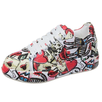 Graffiti Casual Sports Shoes