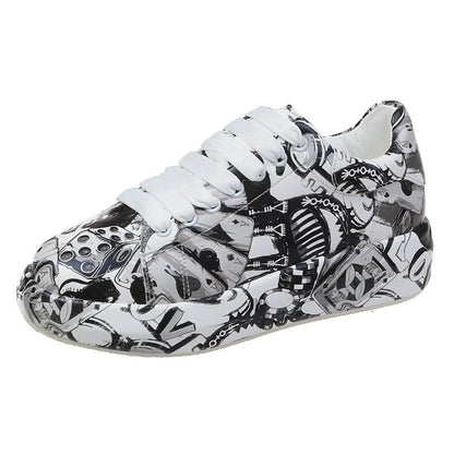 Graffiti Casual Sports Shoes