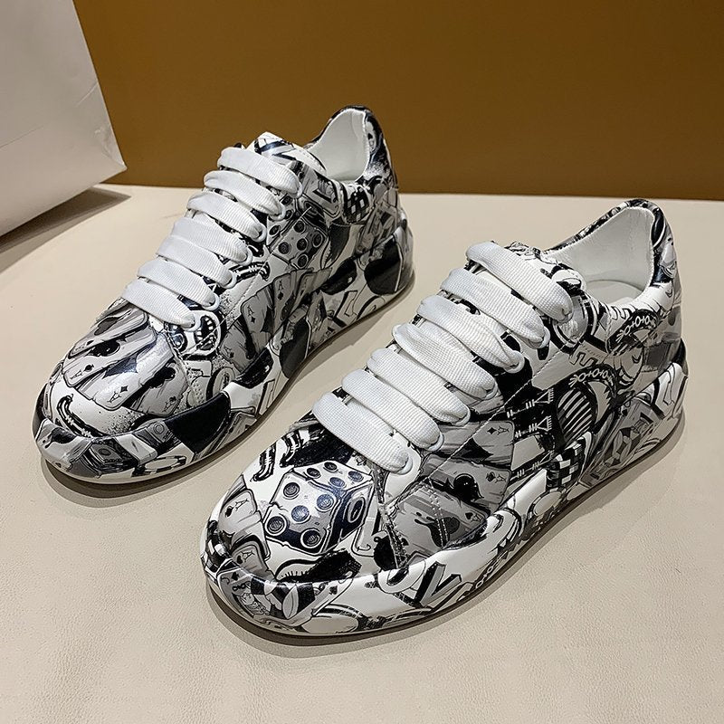 Graffiti Casual Sports Shoes
