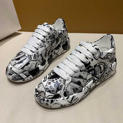 Graffiti Casual Sports Shoes