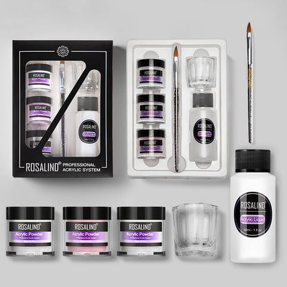 Nail Powder Acrylic System Kit Professional Nail Art