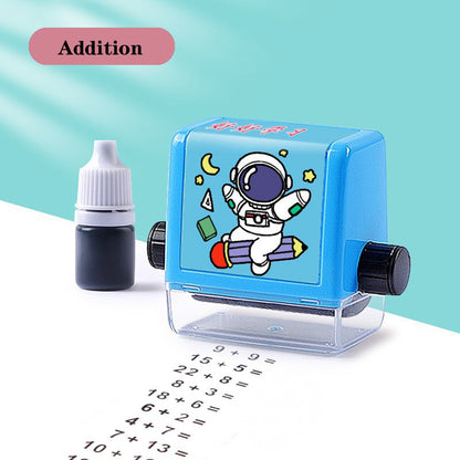Math Roller Stamp Practice Digital Type Mathematical Operation