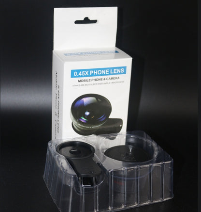 Phone Lens kit 0.45x Super Wide Angle & 12.5x Super Macro Lens HD