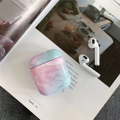 Marble Case for Air pods Earphone Case