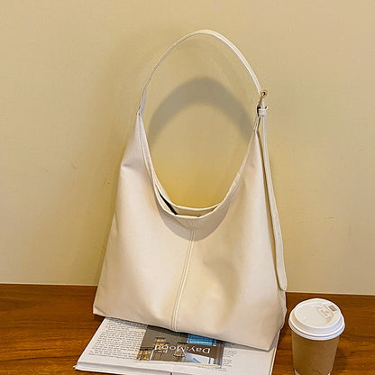Retro Textured Shoulder Bag