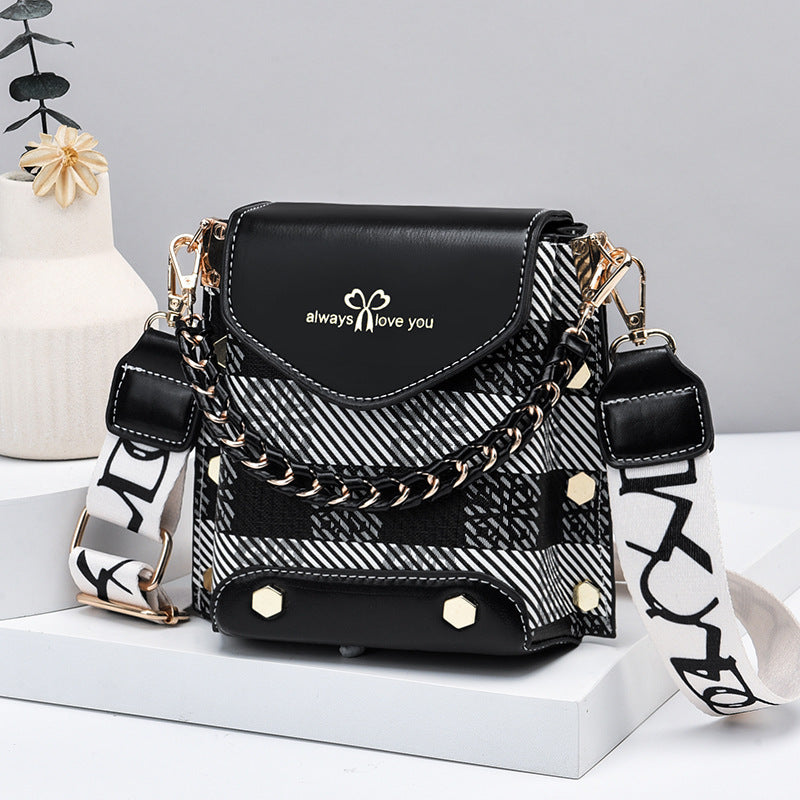 Stylish And Lightweight Mini Crossbody Vertical Shoulder Bag
