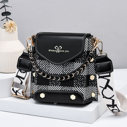 Stylish And Lightweight Mini Crossbody Vertical Shoulder Bag