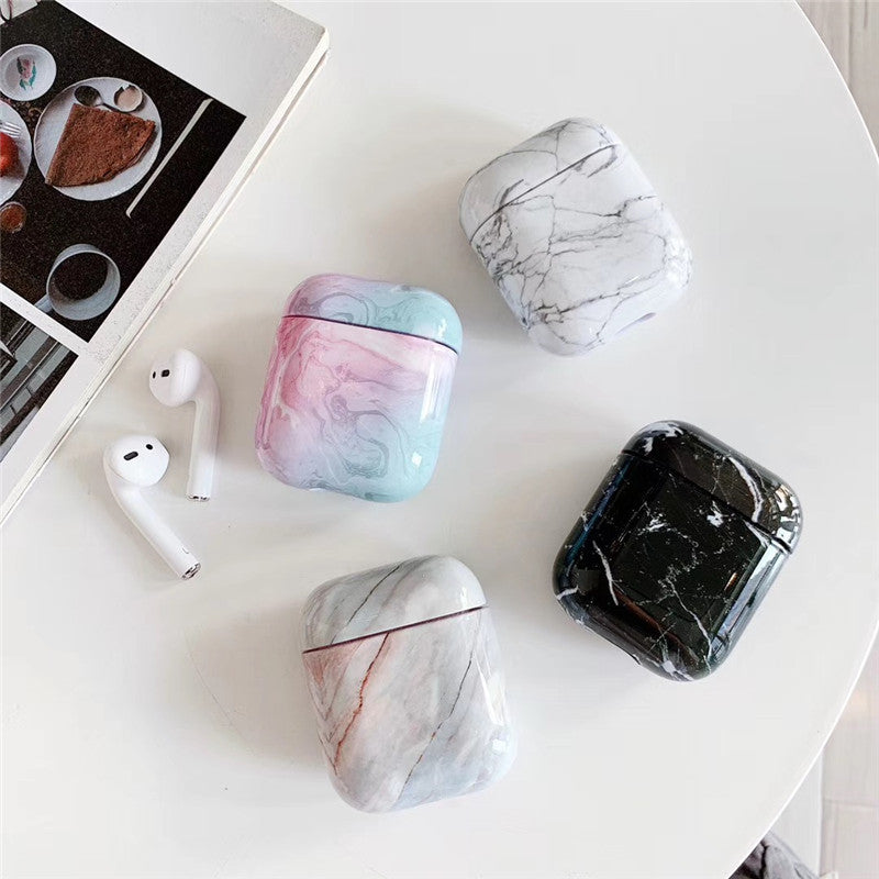 Marble Case for Air pods Earphone Case