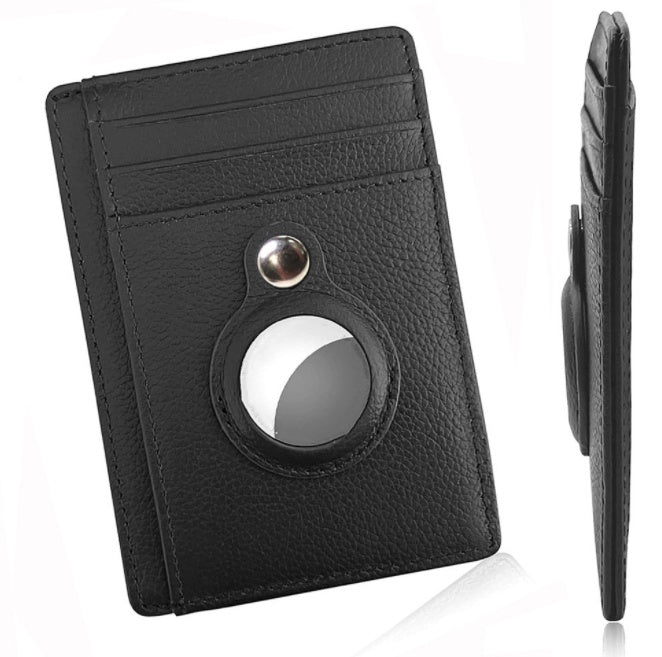 Air Tag Wallet Anti-Theft Bullet Card Bag Multi-functional
