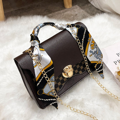 Small Square Bag Vintage Print Ladies