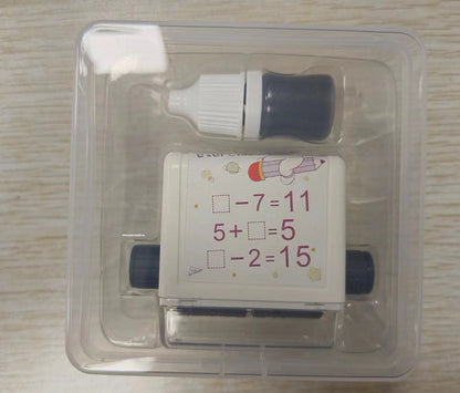Math Roller Stamp Practice Digital Type Mathematical Operation