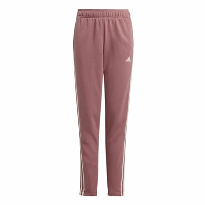 Children’s Tracksuit Adidas Tiberio 3-Stripes Colorblock Fleece Pink