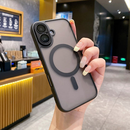 Phone Case Yadun Skin Frosted Magnetic Lens Protector Protective Case