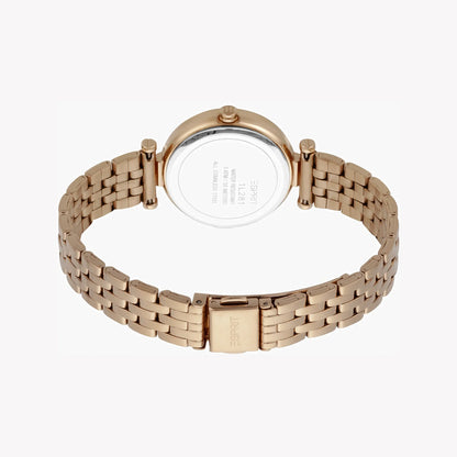 Esprit Women's Rose Gold Stainless Steel Watch, Round Case | Esm-12345-3