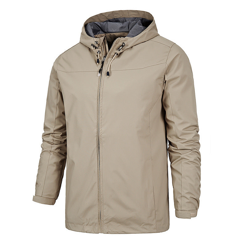 Outdoor Windproof and Waterproof All Season Mountaineering Jacket for Men