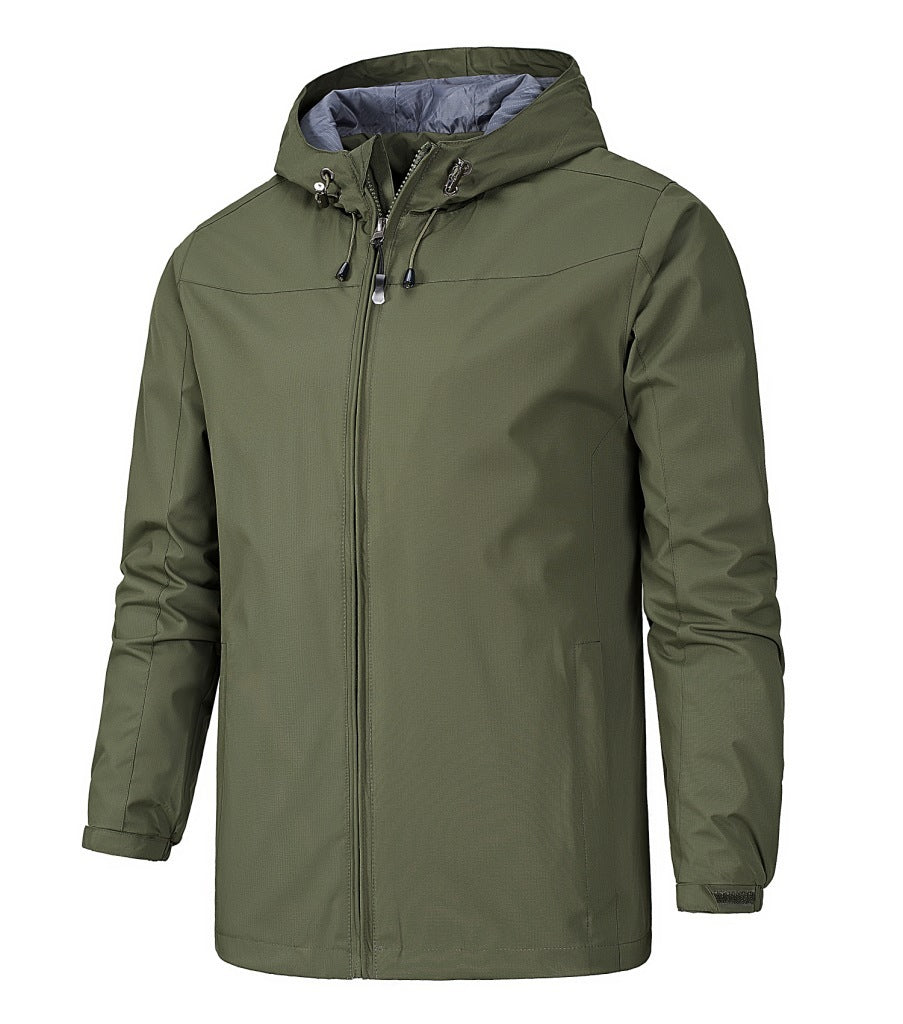 Outdoor Windproof and Waterproof All Season Mountaineering Jacket for Men