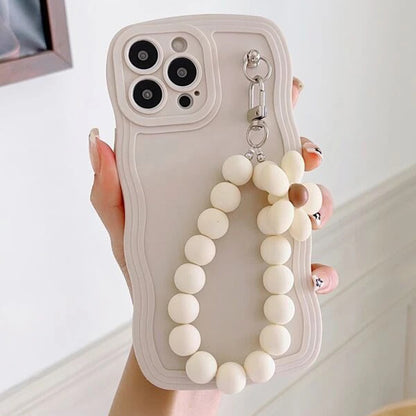 Little Flower Lanyard White Phone Case