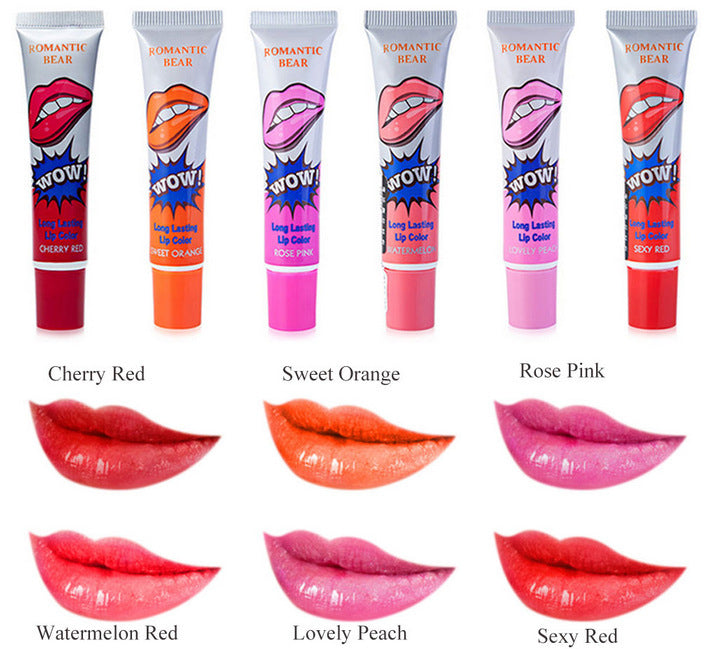 Peel Off Liquid Lipstick Waterproof Long Lasting Lip Gloss Mask Moisturizer Makeup