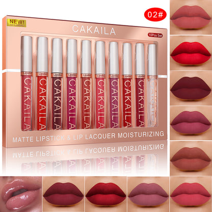 Matte Nonstick Cup Waterproof Lip Gloss