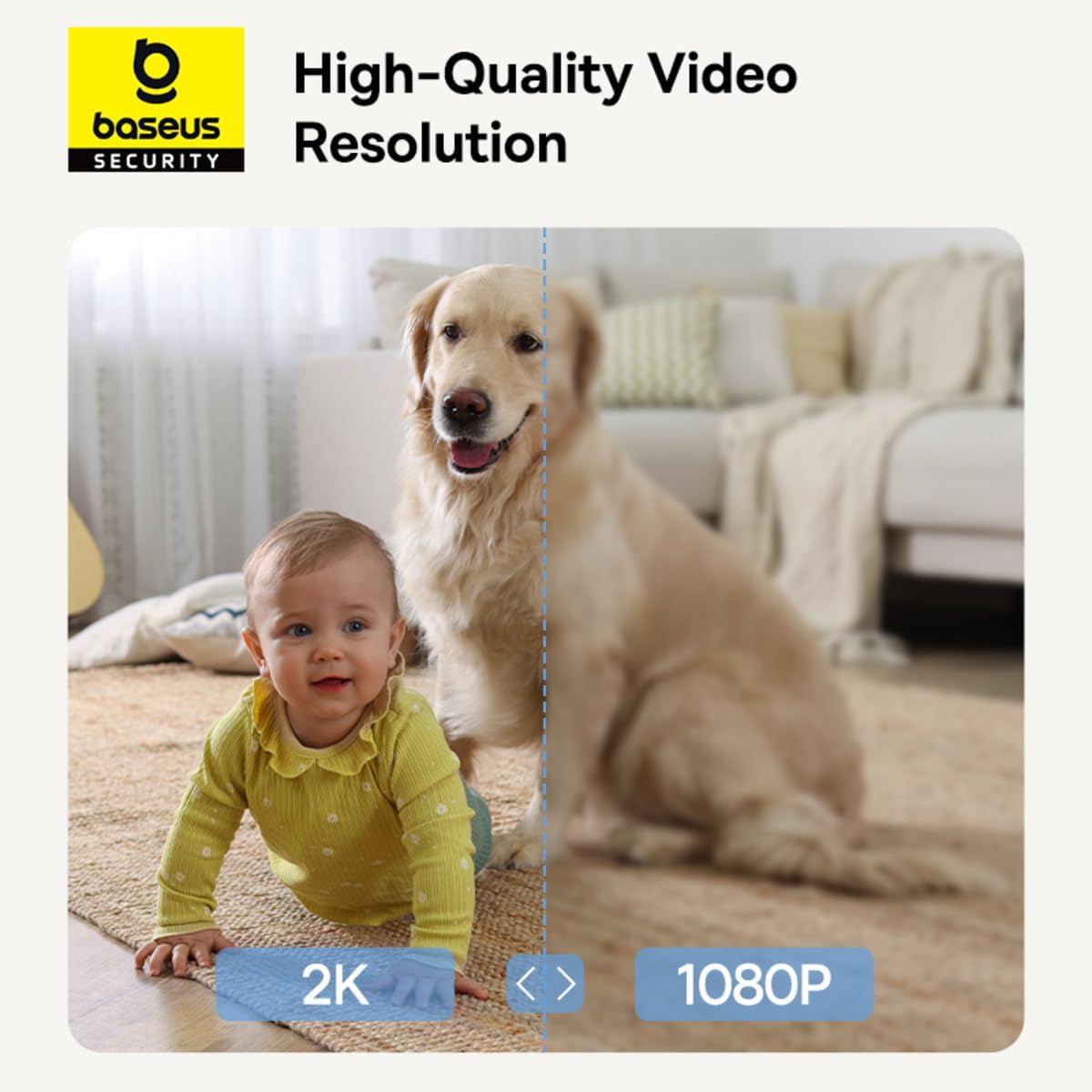Baseus Security P1 Lite Indoor Camera 2K