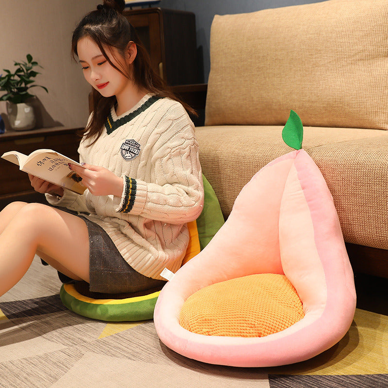 Multifunction Plush Fruit Soft Stuffed Pillow Home Office Decor Chair Seat Cushion