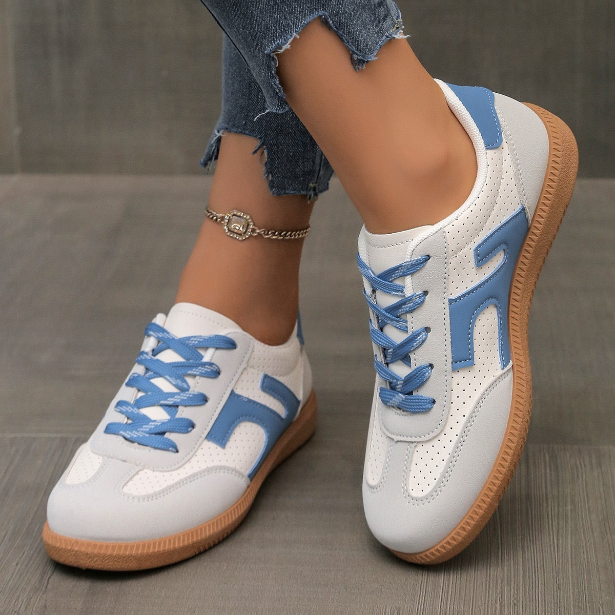 Retro Color Training Shoes Sneaker