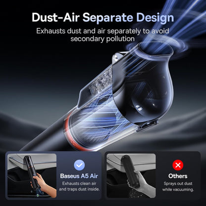 Baseus A5 Car Vacuum Cleaner 16000Pa Power Suction - Portable Cordless