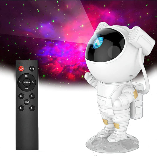Star Projector Night Light with Timer, Remote Control and 360°Adjustable Design