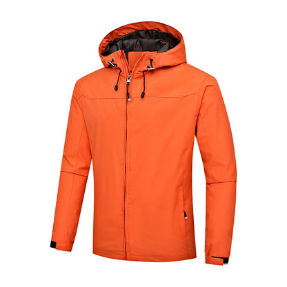 Outdoor Windproof and Waterproof All Season Mountaineering Jacket for Men
