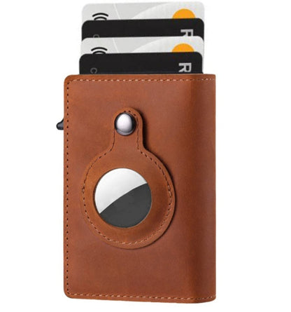 Air Tag Wallet Anti-Theft Bullet Card Bag Multi-functional