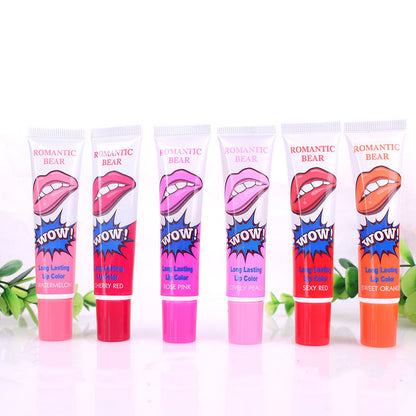 Peel Off Liquid Lipstick Waterproof Long Lasting Lip Gloss Mask Moisturizer Makeup