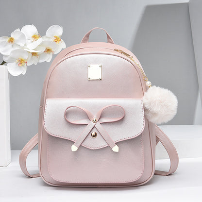 Women's Bags PU Bow Backpack Crossbody