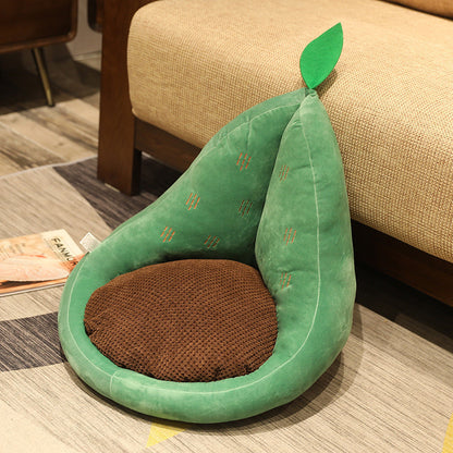 Multifunction Plush Fruit Soft Stuffed Pillow Home Office Decor Chair Seat Cushion