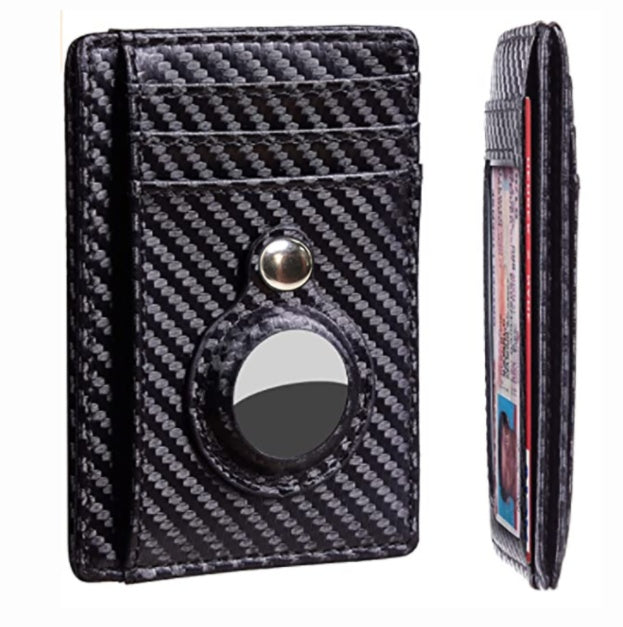 Air Tag Wallet Anti-Theft Bullet Card Bag Multi-functional