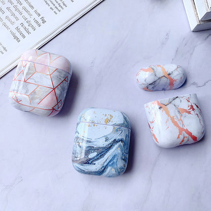 Marble Case for Air pods Earphone Case
