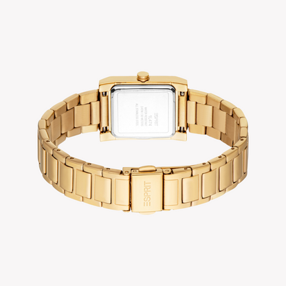 Esprit Women's Gold Stainless Steel Watch | Es1l474m0025-3