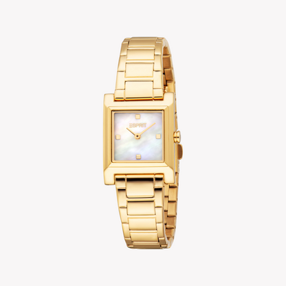 Esprit Women's Gold Stainless Steel Watch | Es1l474m0025-0