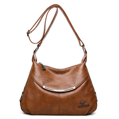 Shoulder Bag Large Capacity Soft Leather