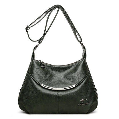 Shoulder Bag Large Capacity Soft Leather