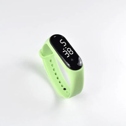 Mickey Children Watches Sports Touch LED