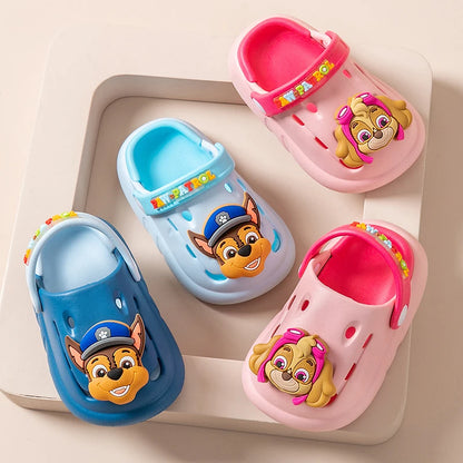 PAW Patrol Children Mules Clogs Kids Summer Garden Cute Cartoons