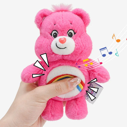 Care bears Rainbow Bear Plush Keychain Bag Pendant with Sound Dolls